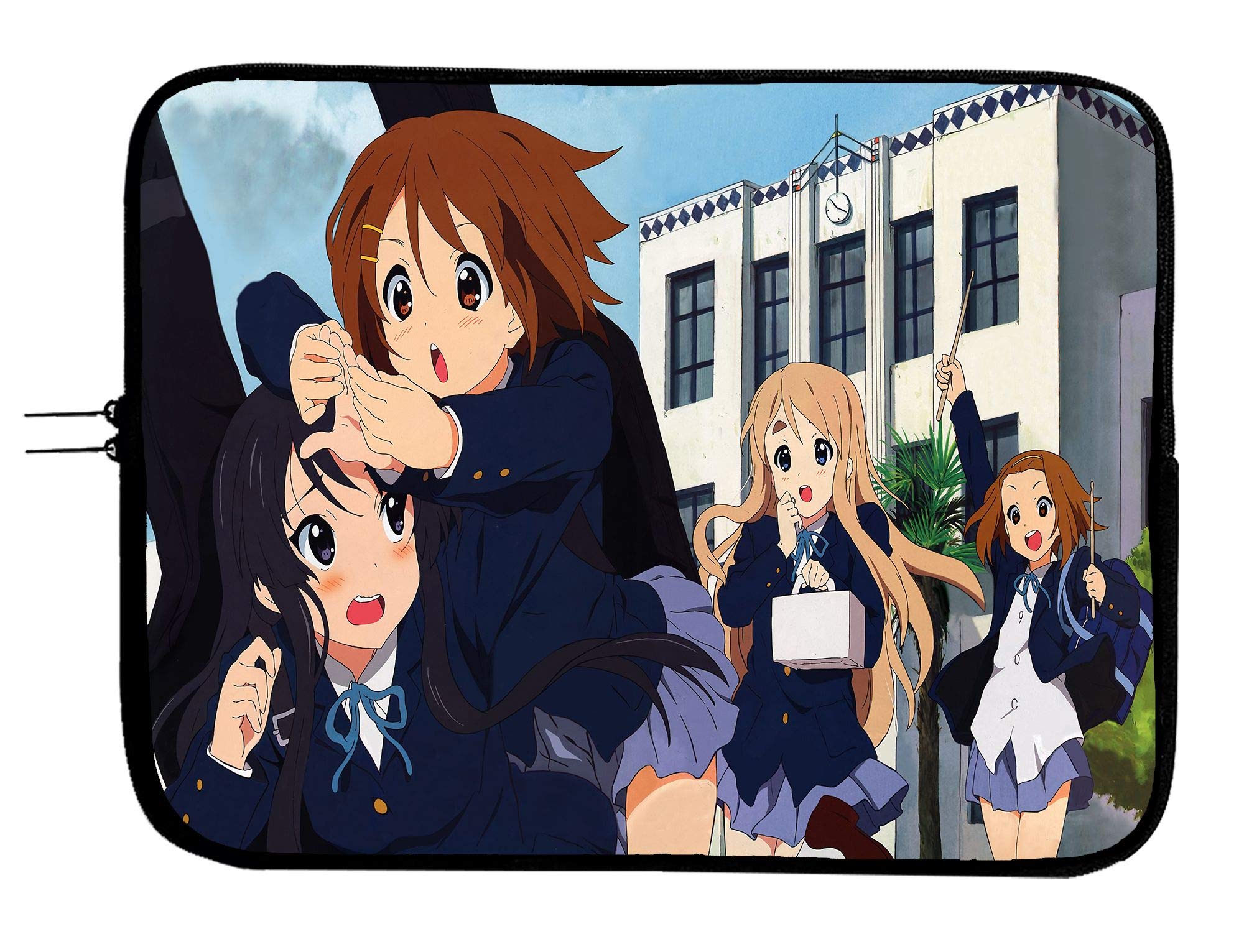 13 Inch Anime Laptop Sleeve with Mousepad Surface - Asura Cryin' Design - Lightweight Computer Bag for School, Office, and Travel