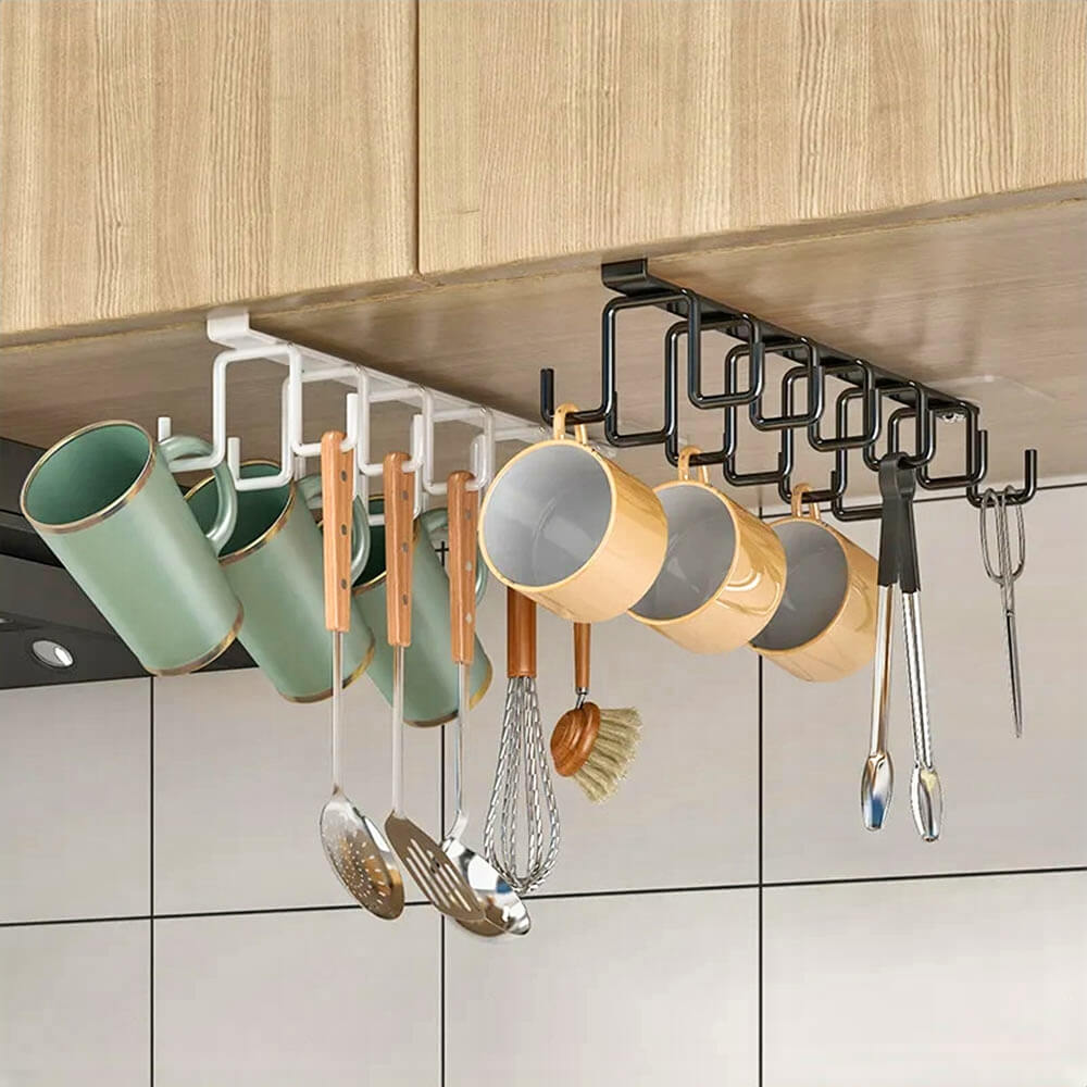 Premium Stainless Steel Kitchen Cabinet Organizer Rack - Heavy Duty Storage Shelf for Spices, Utensils & Cookware - Perfect for Pantry, Countertop & Cabinet Organization