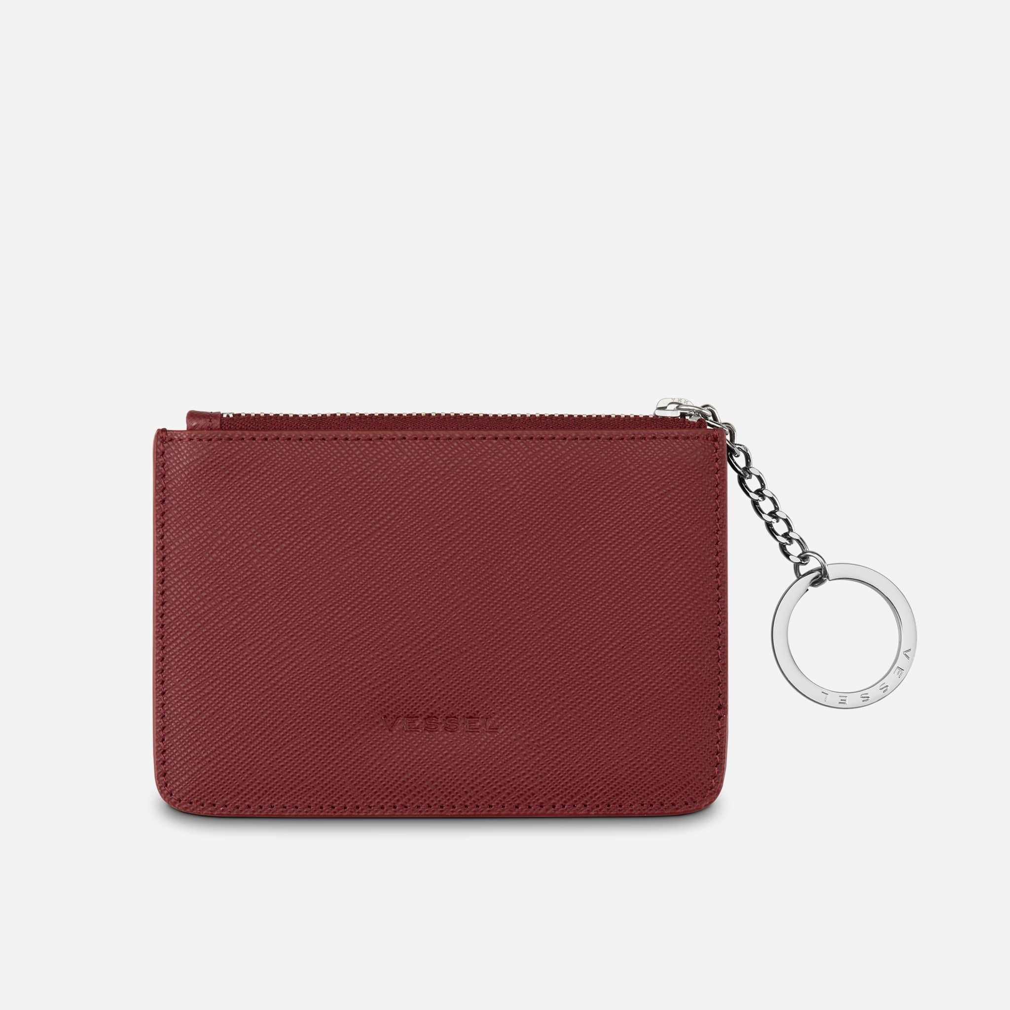 Crosshatch Maroon