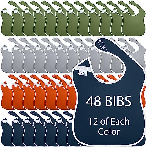 48-pack, Gray, Olive Green, Navy Blue