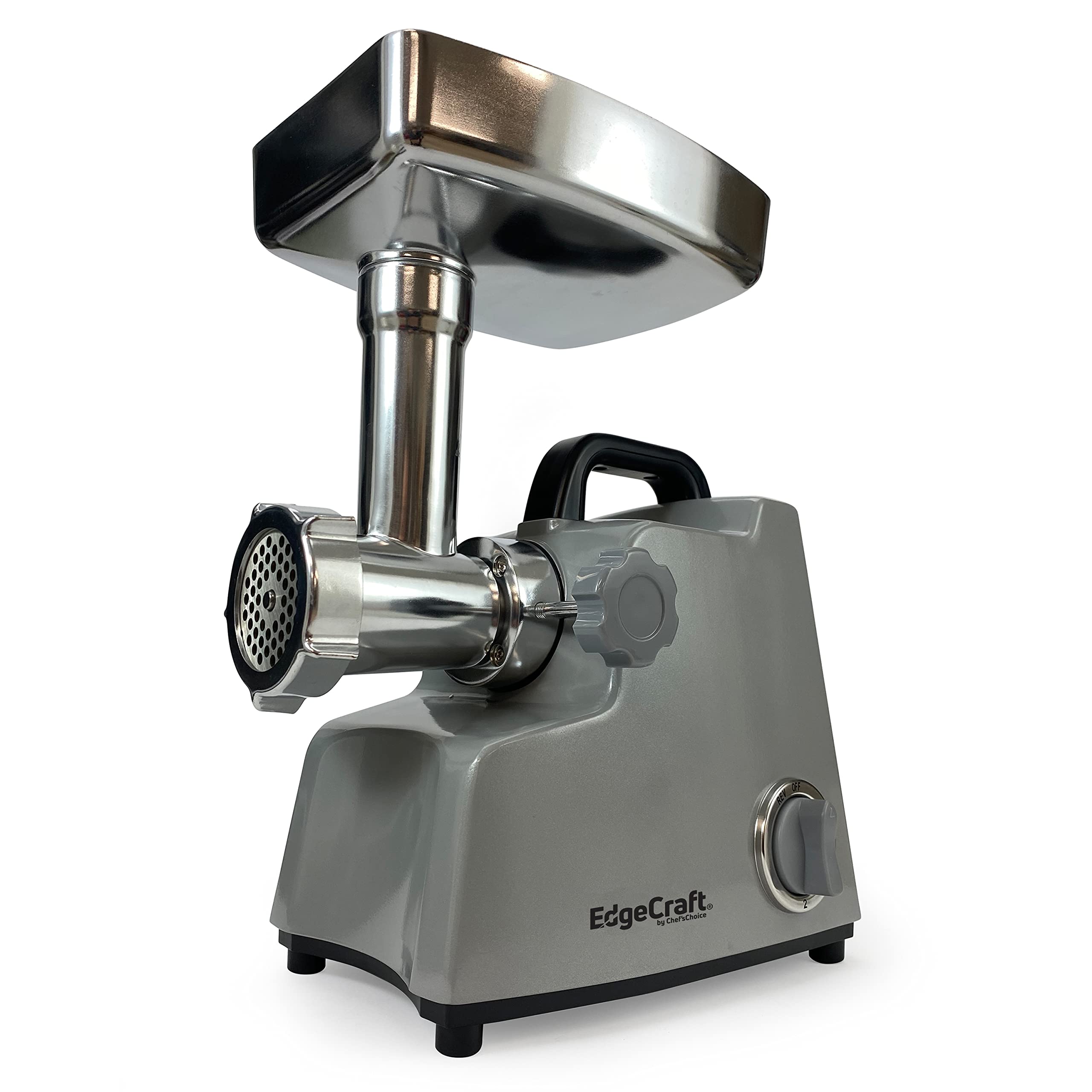 400-Watt Professional Meat Grinder with Reverse Function - 3 Grinding Plates & Sausage Stuffer Kit - Heavy Duty Electric Food Processor for Home Kitchen, BBQ, and Sausage Making