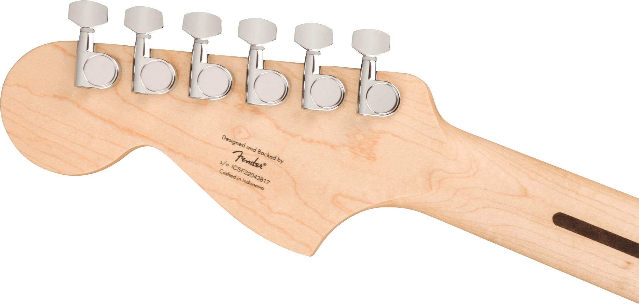 Squier 6 String Solid-Body Electric Guitar for Beginners - Right-Handed, Blue (0373701526) - Perfect for Rock, Blues & Home Practice