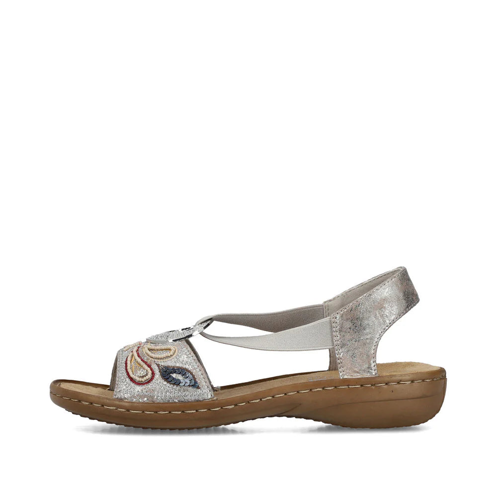 Rieker 608B4 Moon Women's Comfortable Slip-On Loafers - Perfect for Office, Casual Wear & Travel