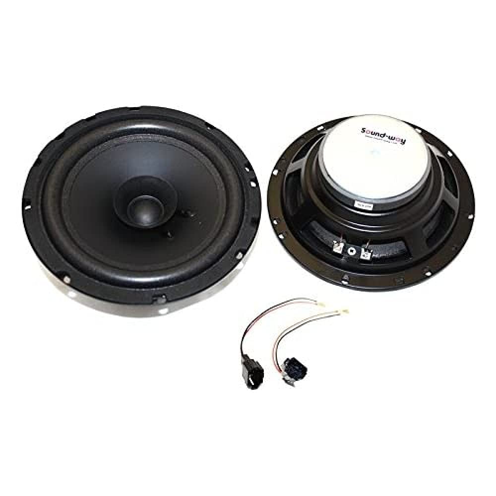 Sound-Way Bicone Speakers 16.5 cm 120 Watts - High-Performance Car Audio Upgrade for Peugeot Models, Ideal for Road Trips and Daily Commutes