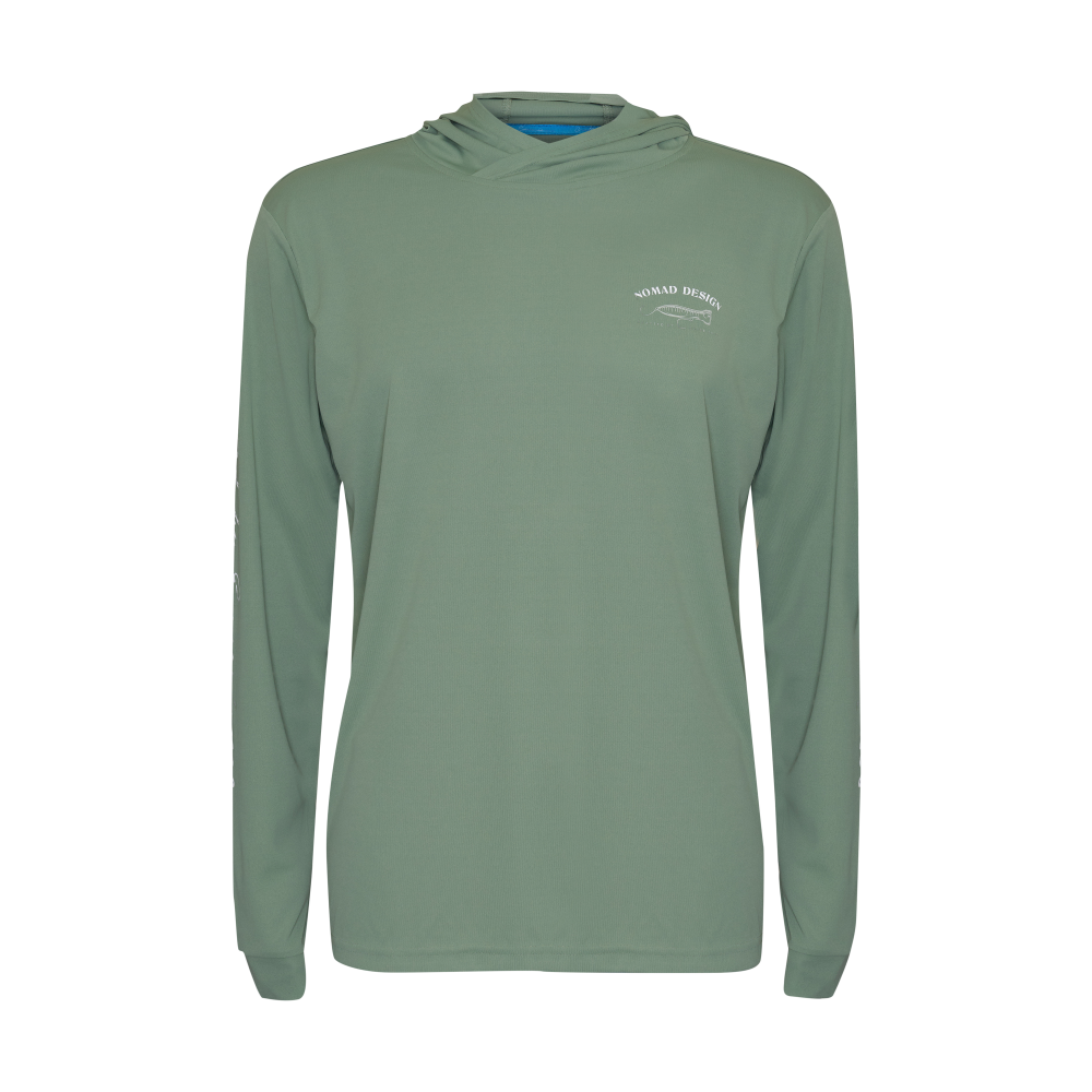 GT Sunset Hooded Tech Fishing Shirt - UPF 50+ Sun Protection, Quick-Dry & Breathable for Men - Perfect for Fishing, Boating & Outdoor Adventures
