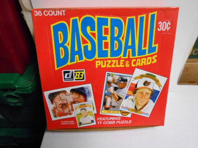 Vintage 1983 Donruss Baseball Cards - Rare 36 Pack Full Box Collection | MLB Trading Cards for Collectors & Investors | Perfect for Sports Memorabilia Displays & Card Shows