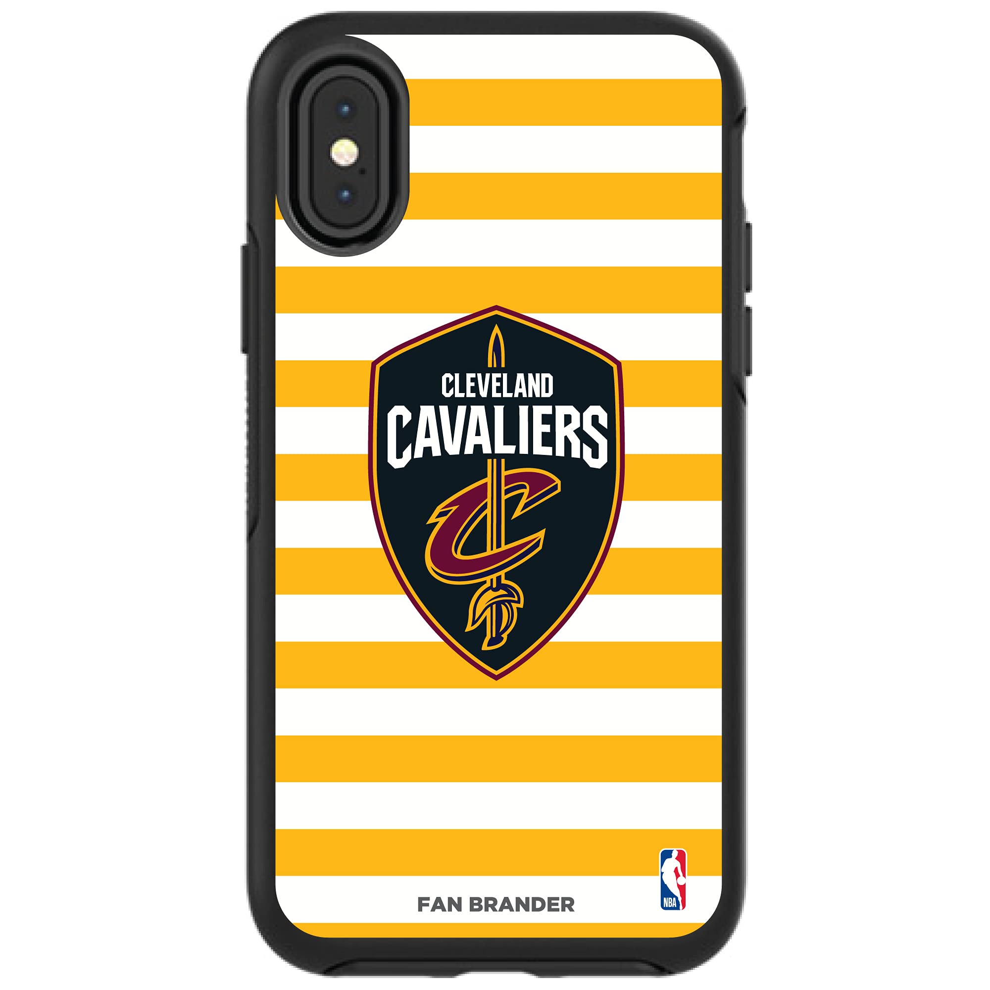 NBA OtterBox Symmetry iPhone Case - Stripes Design for Sports Fans