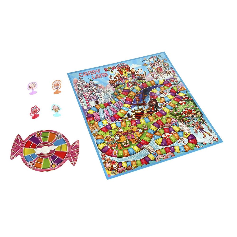 Hasbro Candy Land Board Game for Kids - Classic Family Fun Game for Ages 3+ | Perfect for Birthday Parties, Family Game Nights & Indoor Activities