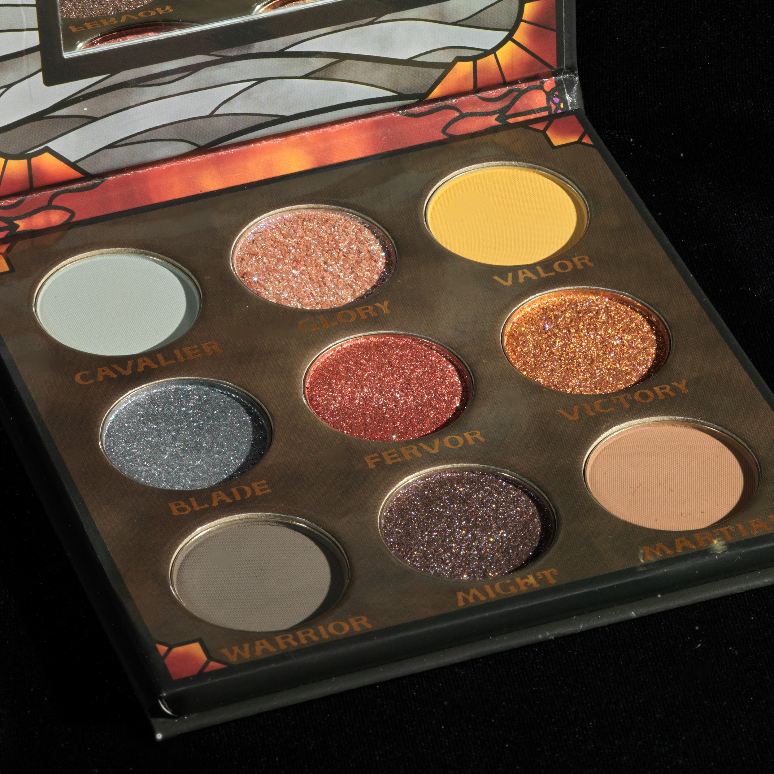 Fighter Eyeshadow Palette - 12 Highly Pigmented Matte & Shimmer Shades for Stunning Eye Looks | Perfect for Day to Night Makeup, Parties & Special Occasions