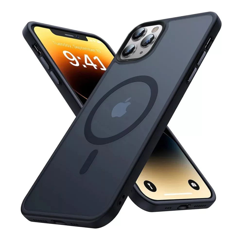 Ultra-Thin NanoShield MagSafe Case for iPhone 14/13/12 - Military-Grade Protection & Perfect Fit - Ideal for Work, Travel & Everyday Use