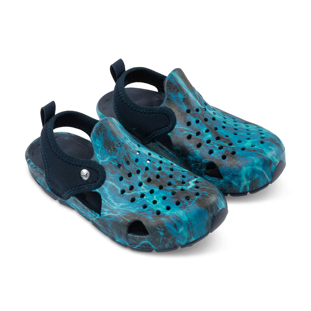 Joybees Mossy Oak Elements Aqua Kids' Water Sandals - Perfect for Beach, Creek, and Outdoor Adventures