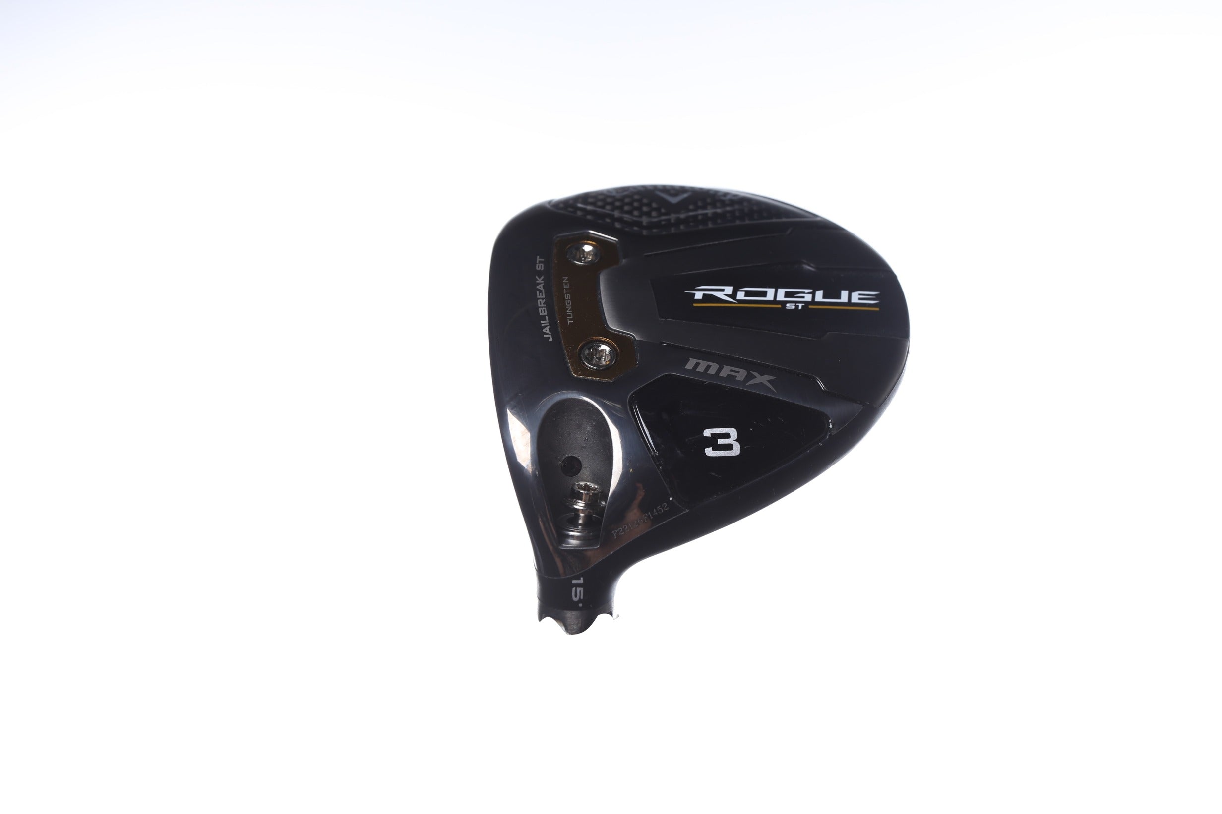 Used Callaway Rogue ST MAX Fairway Wood 15° Left-Handed Golf Club Head Only - Perfect for Left-Handed Golfers Seeking Distance & Forgiveness on the Fairway