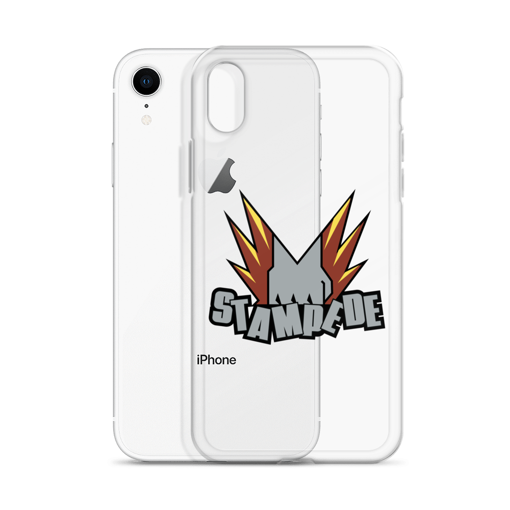 Zoo Jitsu Fighters Stampede iPhone Clear Case - Durable Protective Cover for iPhone 11/12/13/14/15 Pro Max - Slim Shockproof Phone Case for Everyday Use, Travel & Outdoor Activities