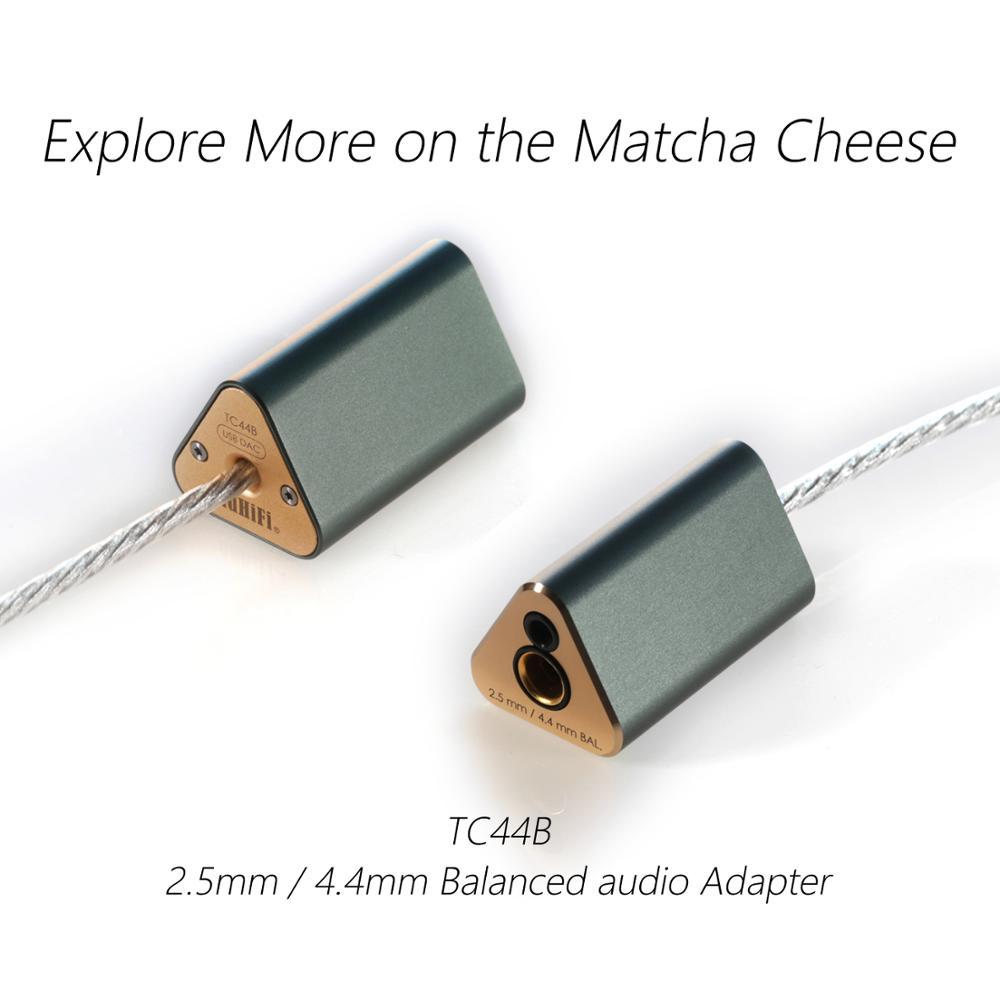 DD ddHiFi TC44B USB C to 2.5mm/4.4mm Balanced DAC & Headphone Amplifier - High Resolution Audio for Smartphones, Laptops & Portable Music Players