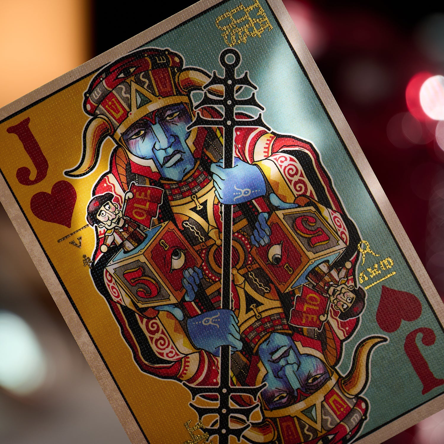 Madame Laveau Voodoo Themed Playing Cards - Premium Quality Deck for Magic Tricks, Poker Games & Collectors | Perfect for Game Nights, Fortune Telling & New Orleans Style Decor