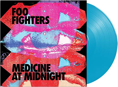 Medicine at Midnight (Blue Vinyl LP) – EU Import | Foo Fighters Limited Edition Record for Collectors & Music Lovers | Perfect for Vinyl Collections, Home Listening, and Gift Giving