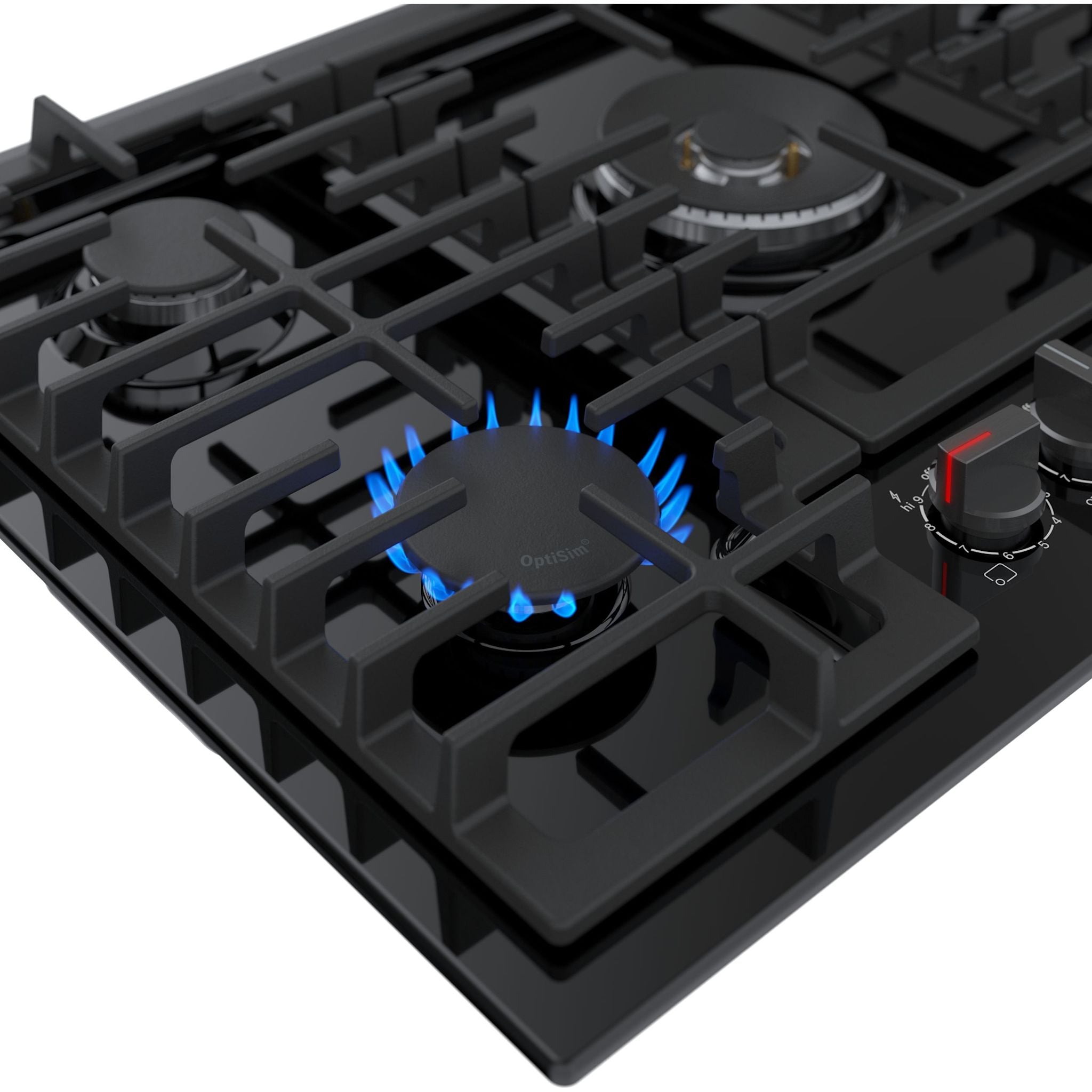 Bosch 30 Inch Gas Cooktop - NGM8049UC Stainless Steel Professional Range for Home Kitchen | Perfect for Cooking, Baking & Entertaining