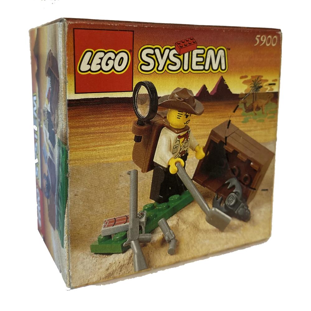 LEGO 5900 Adventurer Johnny Thunder Building Blocks Set - Perfect for Kids' Creative Play & Collectors Display