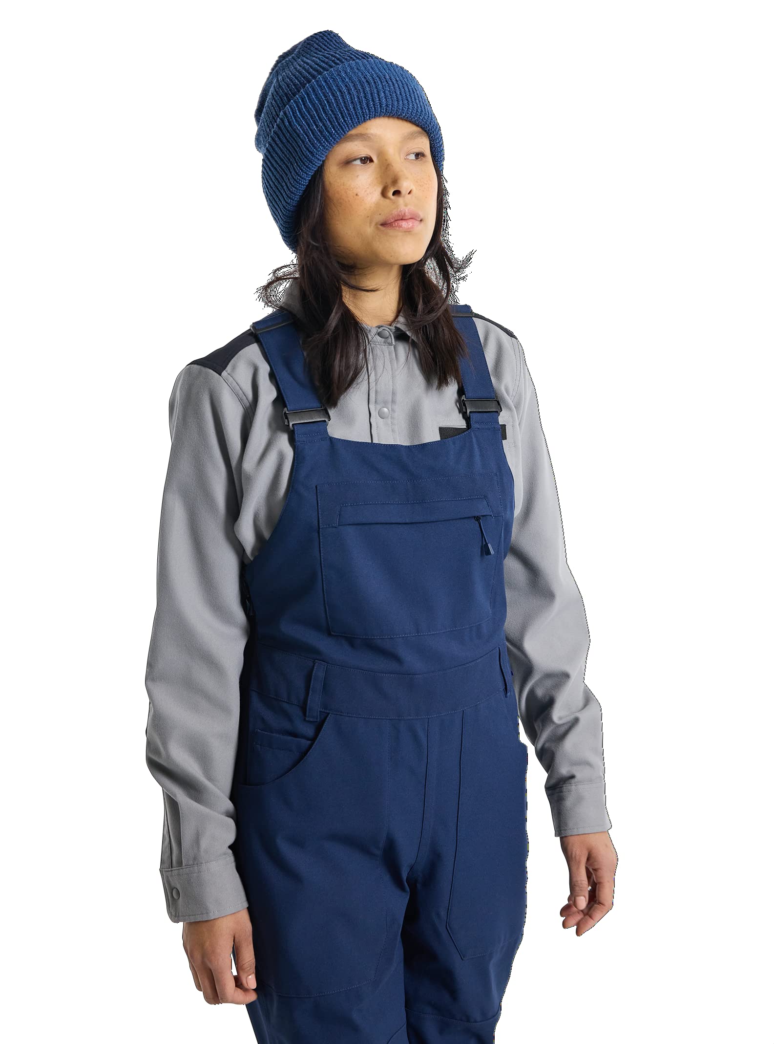 Burton Women's Avalon 2L Bib Pants - Waterproof Snowboard Bibs for Women - Winter Skiing, Snowboarding & Outdoor Activities