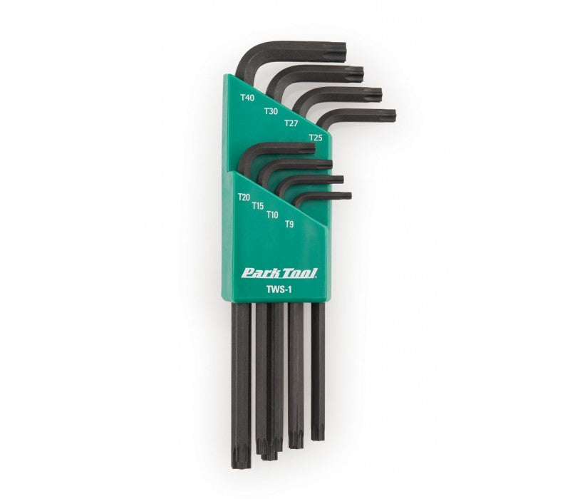 Park Tool TWS-1 Torx Compatible Wrench Set - Professional Bike Repair Tool Kit for Cycling Maintenance & Home DIY Projects