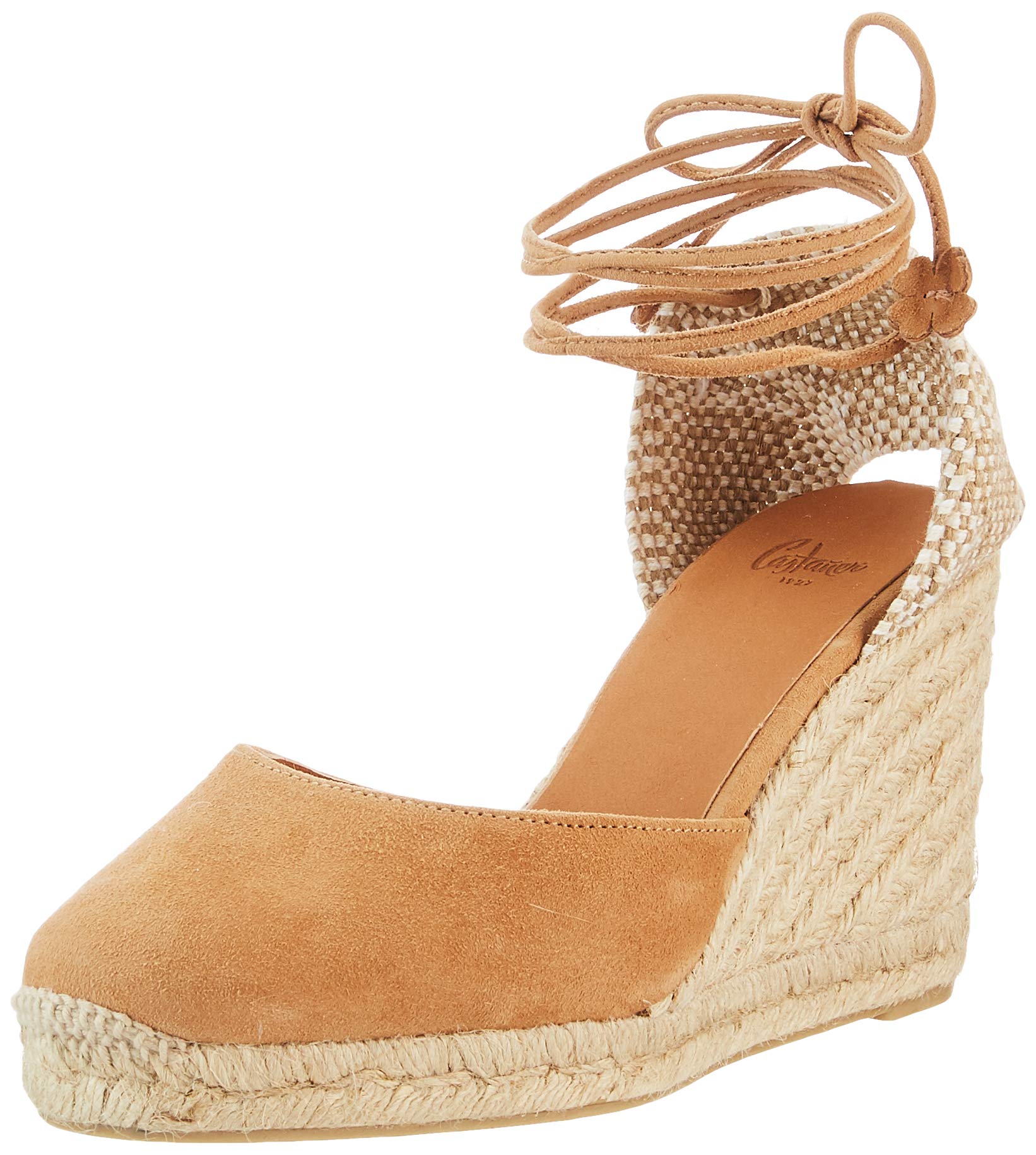 Castañer Women's Carina Espadrille Flats - Comfortable Summer Wedge Sandals for Beach, Vacation & Casual Outings