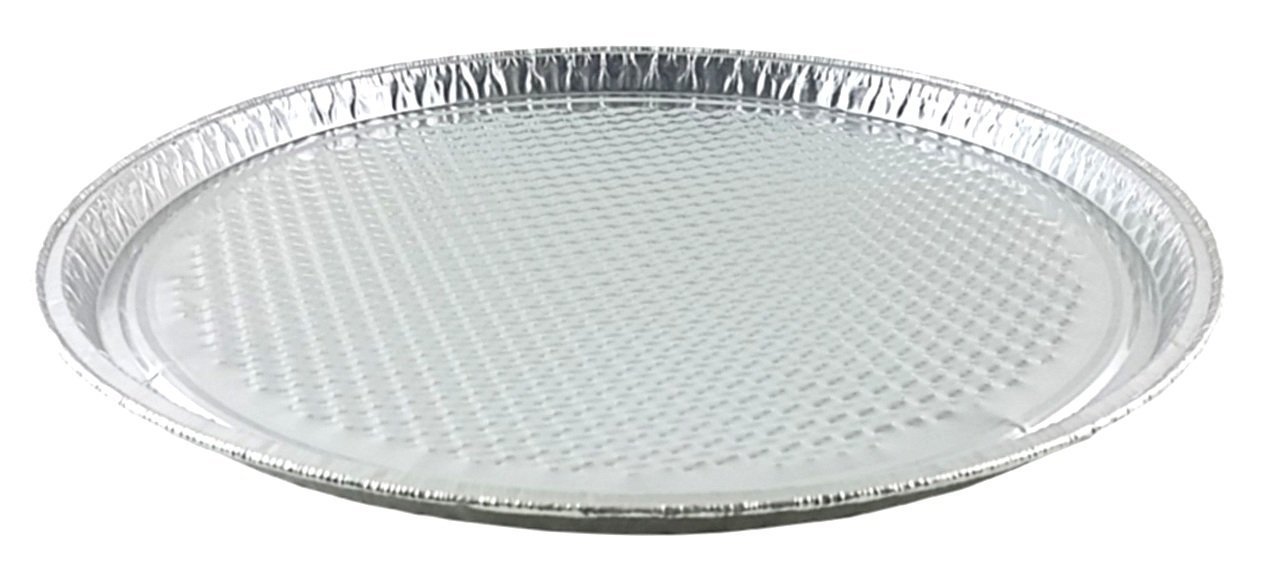 Handi-Foil 12 Inch Aluminum Foil Pizza Pans - Disposable Waffle Bottom Baking Sheets (12 Pack) for Perfect Homemade Pizza, Party Catering & Restaurant Use