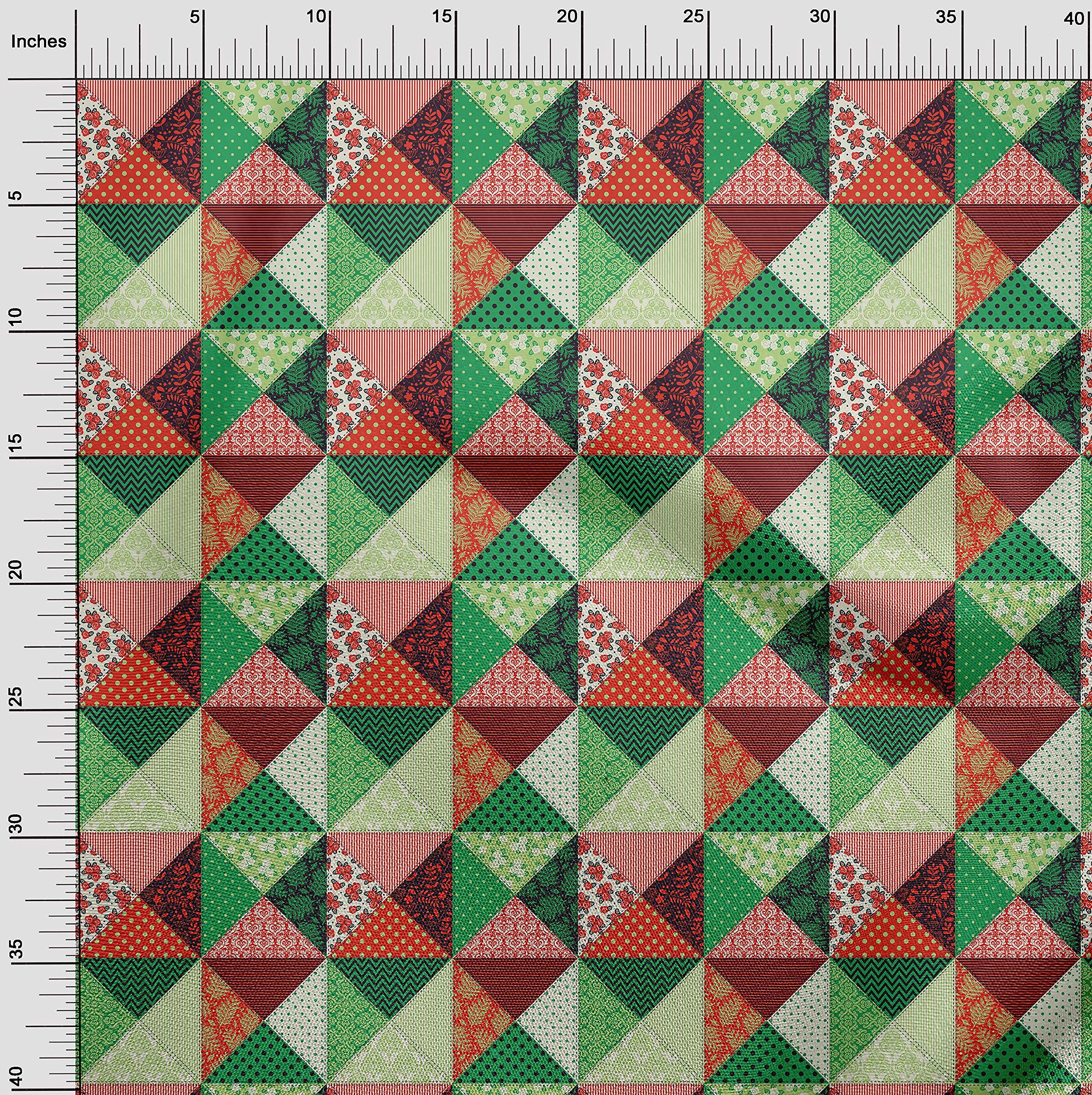 Premium 100% Cotton Poplin Red Fabric for Quilting & Patchwork - 56 Inch Wide by The Yard - Ideal for DIY Sewing Projects, Home Decor, and Crafting Supplies