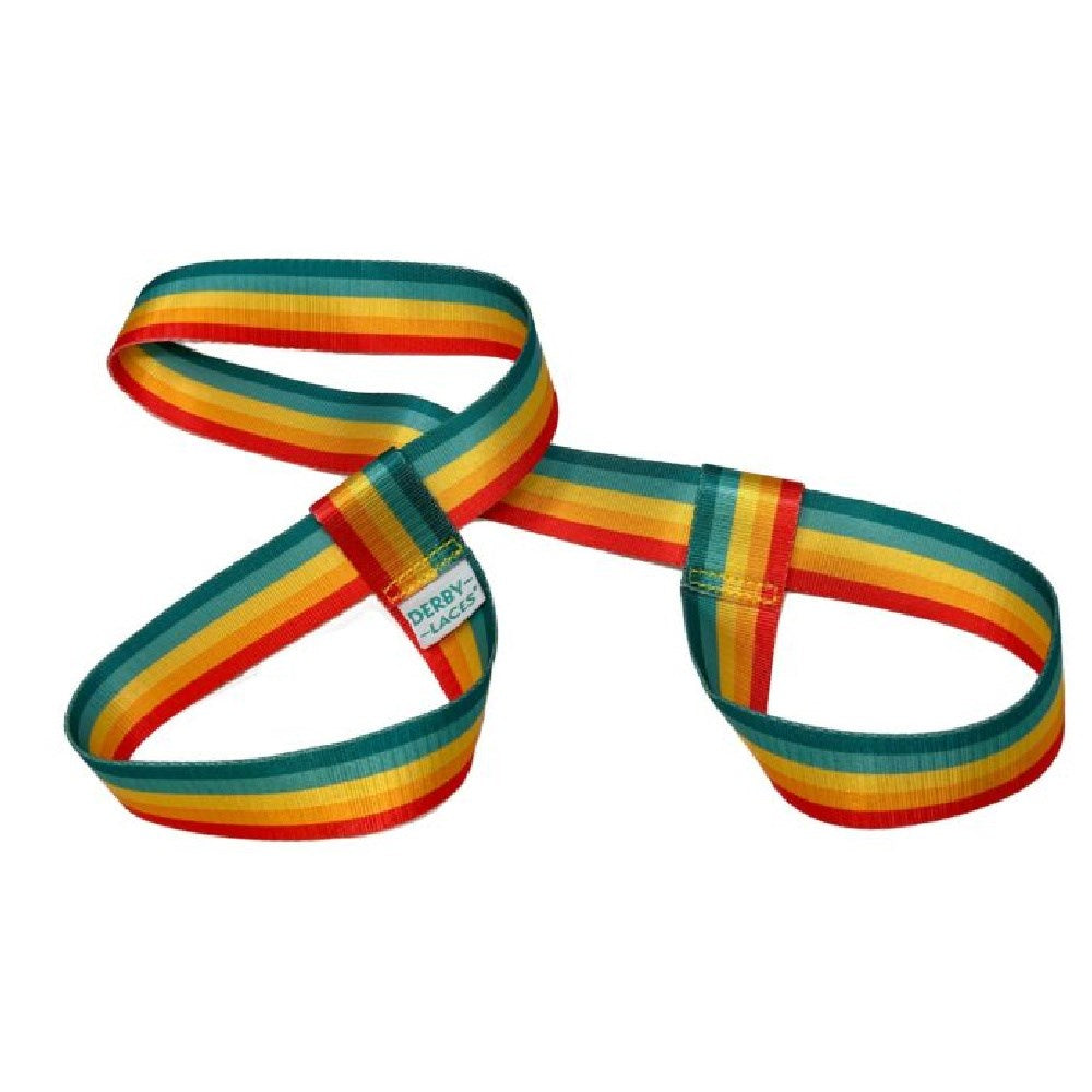 Derby Skate Laces with Carry Leash - Durable Roller Skate Shoelaces for Derby Skaters & Rollerbladers - Perfect for Rink, Park & Outdoor Skating