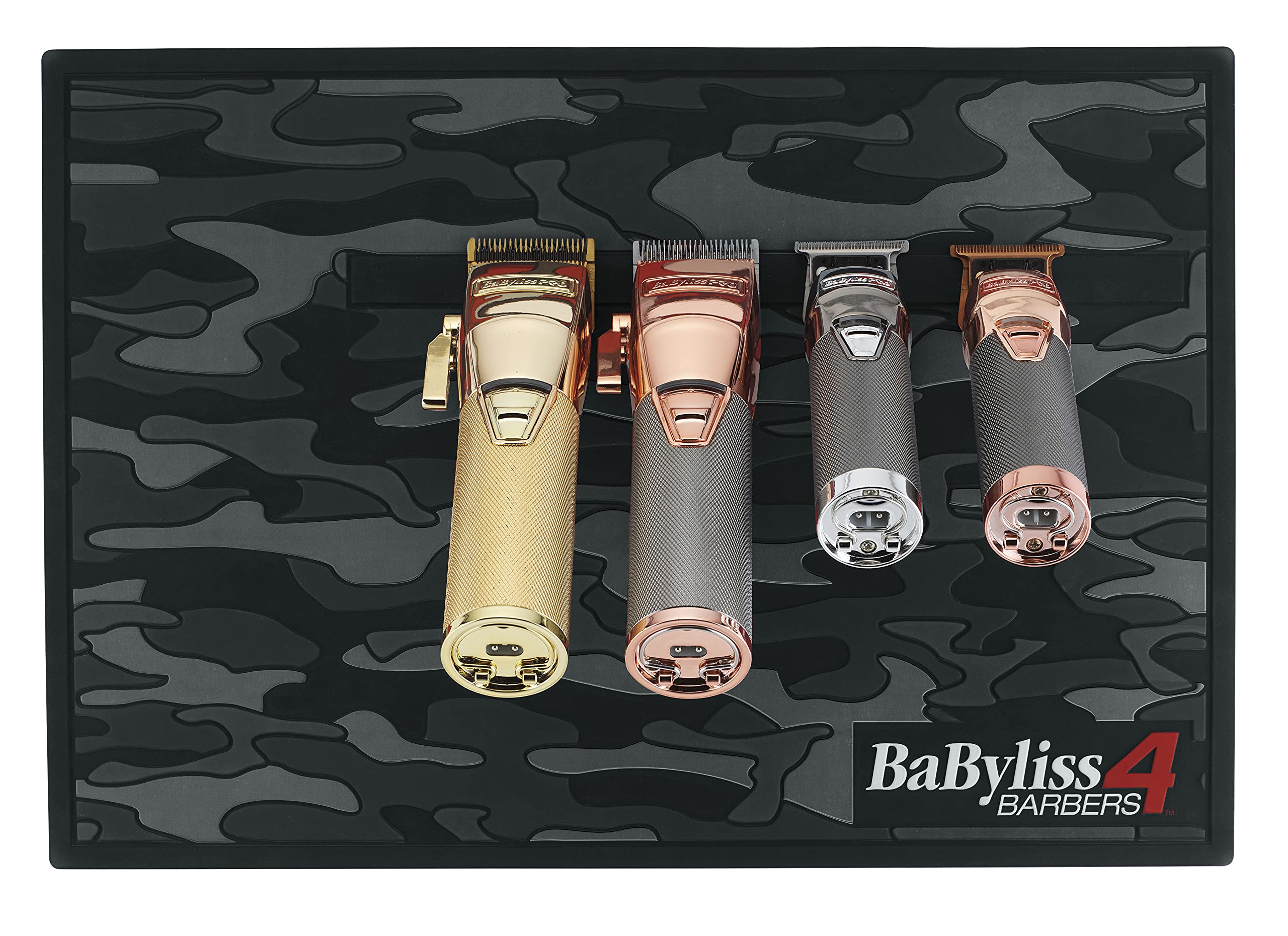 BaBylissPRO Barberology Professional Barber Mat for Hair Cutting & Styling - Non-Slip Salon Floor Mat for Barbershops & Home Use