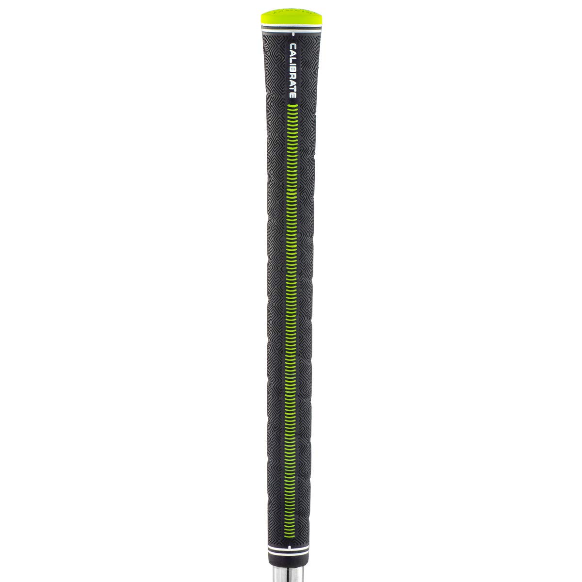 Lamkin Sonar+ Wrap Calibrate Standard Golf Grips - 13 Piece Ribbed Reminder Golf Grip Pack (Black/Green) | Perfect for Improved Swing Control & Comfort | Ideal for Golfers, Driving Range Practice & Club Upgrades