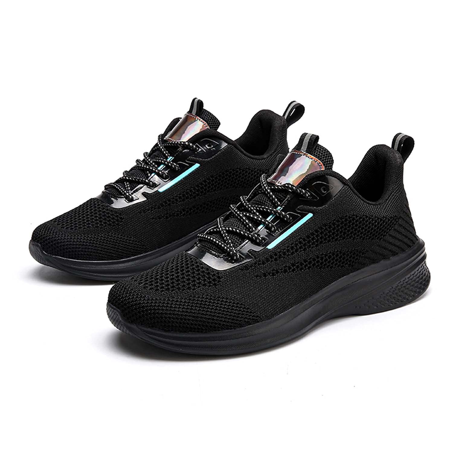 Eliogn Men's Running Shoes - Breathable Knit Mesh Lightweight Sneakers for Walking, Tennis & Casual Wear | Comfortable Fashion Athletic Shoes for Daily Workouts & Outdoor Activities