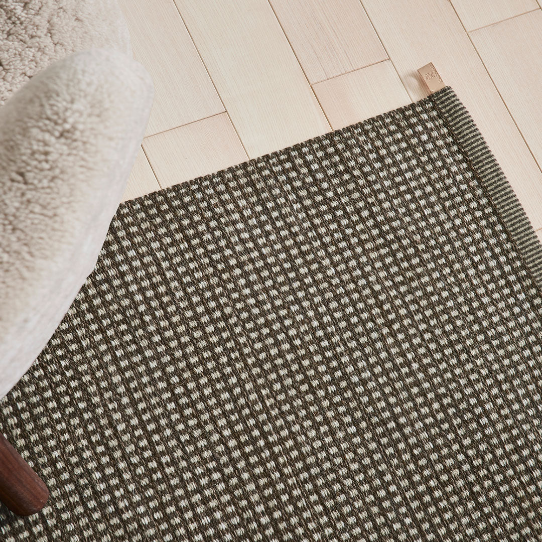 Ullberg Kasthall Dot Icon Rug - Premium Handmade Swedish Wool Rug for Living Room, Bedroom & Office Decor