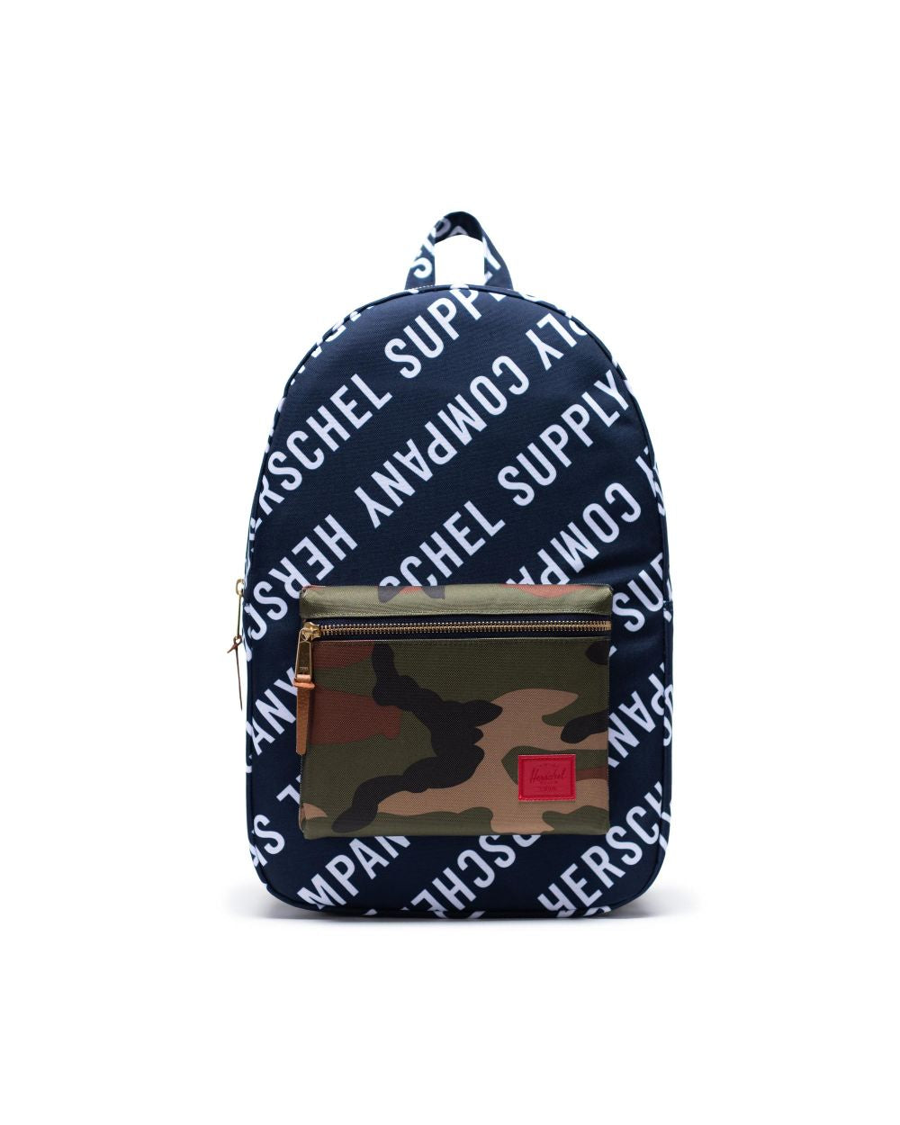 Herschel Supply Co. Settlement Backpack - Roll Call Peacoat/Woodland Camo - Durable Laptop Backpack for School, Travel & Work - Water-Resistant Daypack for Commuters & Students