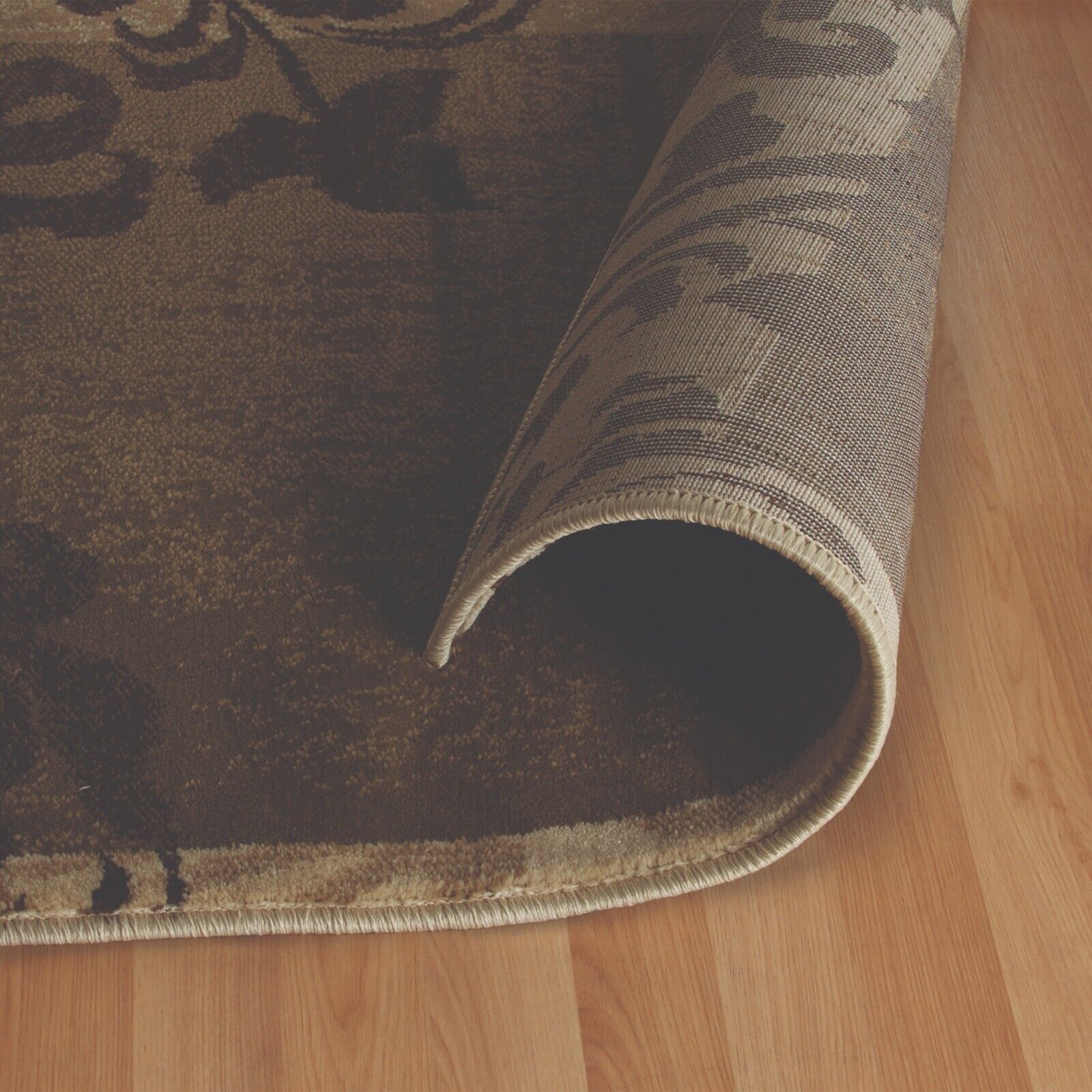 Storyville Scroll Modern Indoor Area Rug & Runner Rug - Soft Non-Slip Living Room Carpet for Bedroom, Hallway, and Home Decor