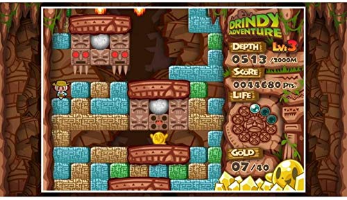 Mr. DRILLER DrillLand - Nintendo Switch Game | Exciting Puzzle Adventure for Family & Kids | Perfect for Home Entertainment & Travel Gaming