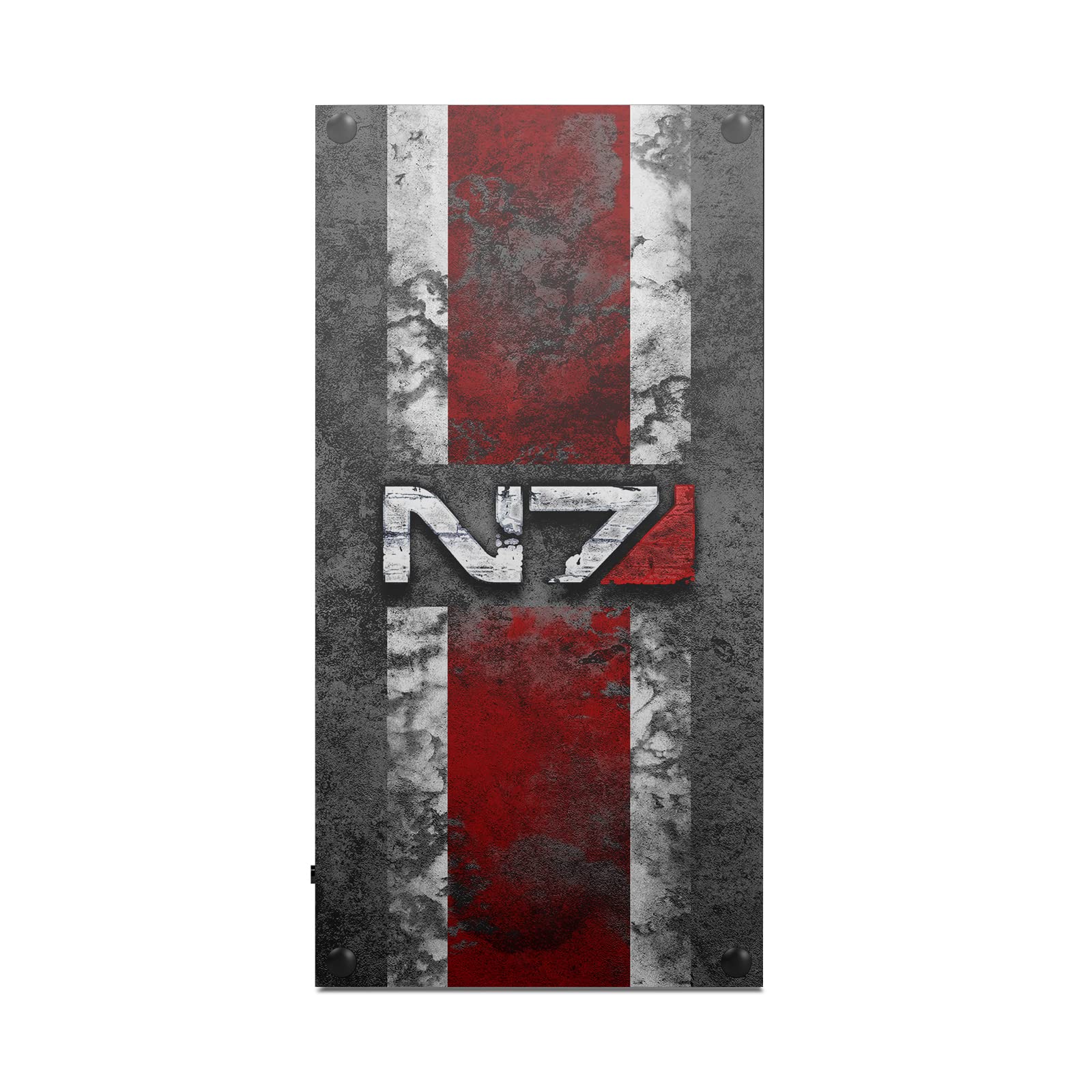 Officially Licensed Mass Effect N7 Logo Vinyl Sticker - Compatible with Xbox Series X Console & Controller - Gaming Skin Decal Cover for Xbox Accessories - Perfect for Gamers and Sci-Fi Fans