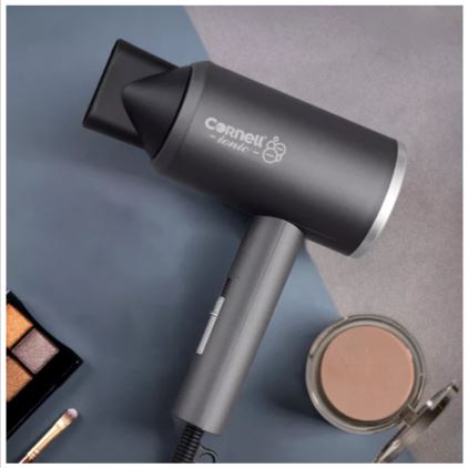 Cornell 1800W Professional Ionic Hair Dryer with Styling Nozzle - Fast Drying, Frizz Control for Salon-Quality Blowouts at Home | CHDS1800G | Perfect for Daily Styling, Travel & Salon Use