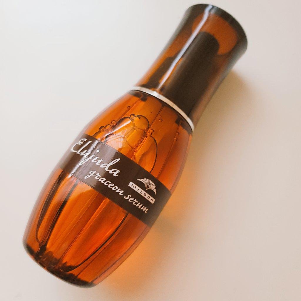 Milbon Elujuda Graceon Hair Serum 120ml - Professional Hair Treatment for Frizz Control & Shine - Perfect for Damaged, Dry Hair at Home or Salon Use