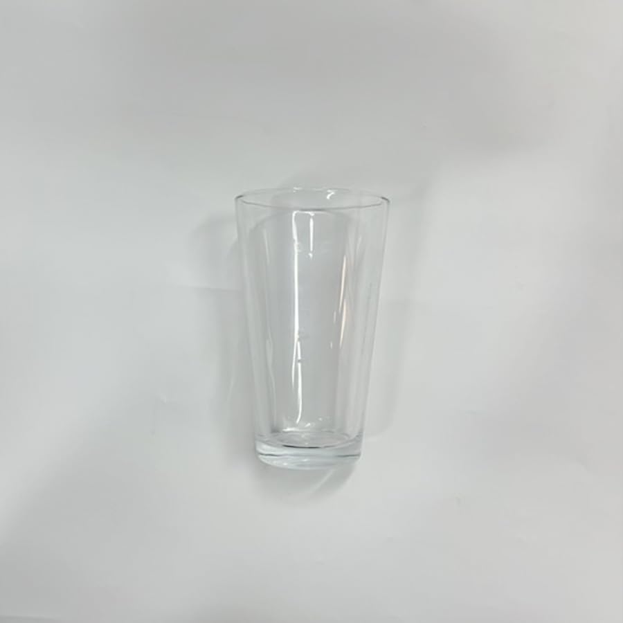 KITOART 12oz Clear Drinking Glasses Set of 6 - Premium Glass Tumblers for Water, Juice, Soda & Cocktails - Dishwasher Safe Barware for Home, Restaurant & Party Use