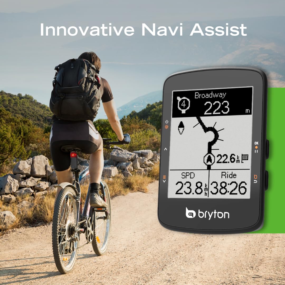 Bryton Rider 460 GPS Bike Computer - 2.6