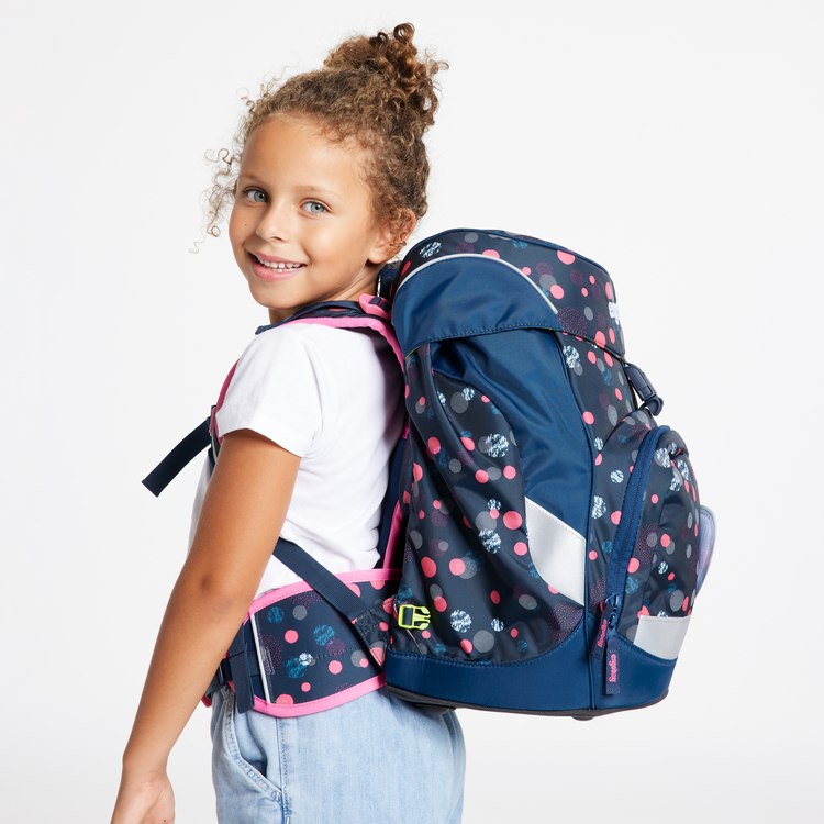 Ergobag Prime School Backpack for Kids - Winter Edition by WonBearland - Durable & Comfortable for School, Travel & Outdoor Adventures