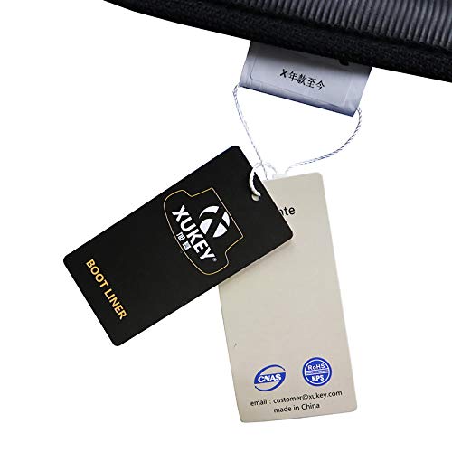 Volvo XC60 Cargo Liner (2009-2017) - Custom Fit Trunk Mat, Waterproof Rear Boot Tray with Anti-Slip Design - Perfect for Road Trips, Grocery Hauling & Pet Transport