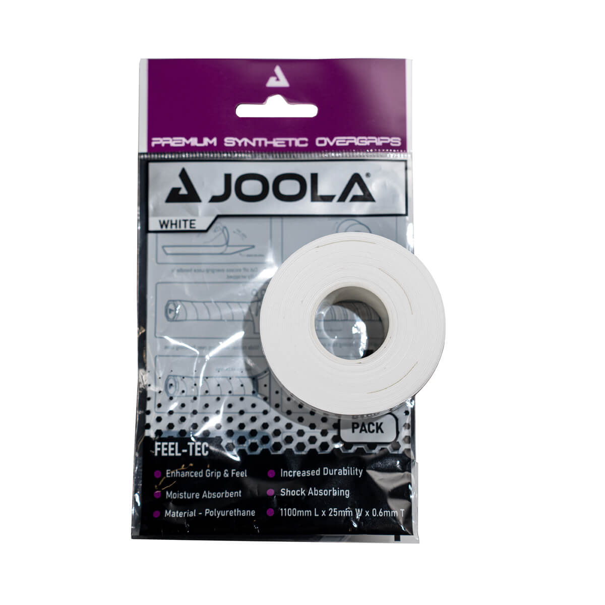 JOOLA Premium Pickleball Paddle Overgrip - 4 Pack | Non-Slip Tennis Grip Tape for Better Control & Comfort | Perfect for Indoor/Outdoor Pickleball & Paddle Tennis Games
