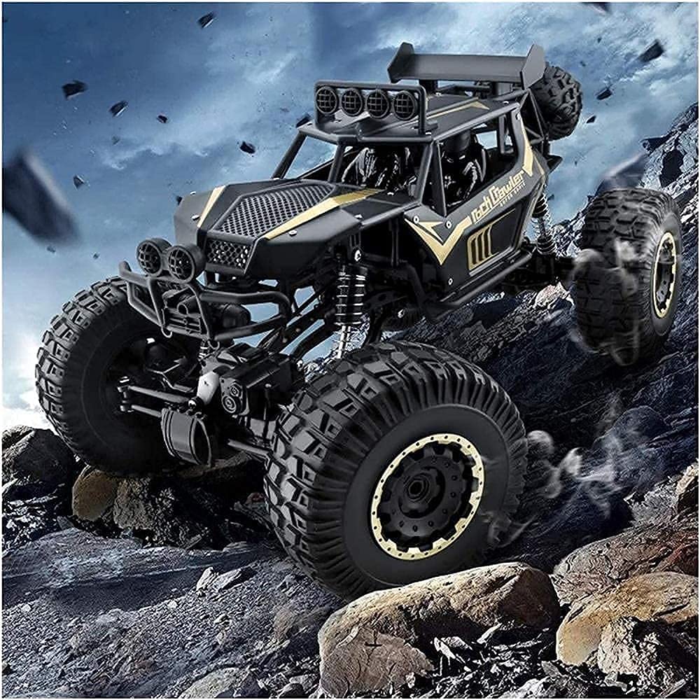 **Adepe 1/8 Scale Large Remote Control Car - 4WD Off-Road Rock Crawler RC Truck, 2.4GHz Electric Monster Climbing Vehicle for Kids & Adults (50cm) - Perfect for Outdoor Adventures, Backyard Play & Gift Giving**