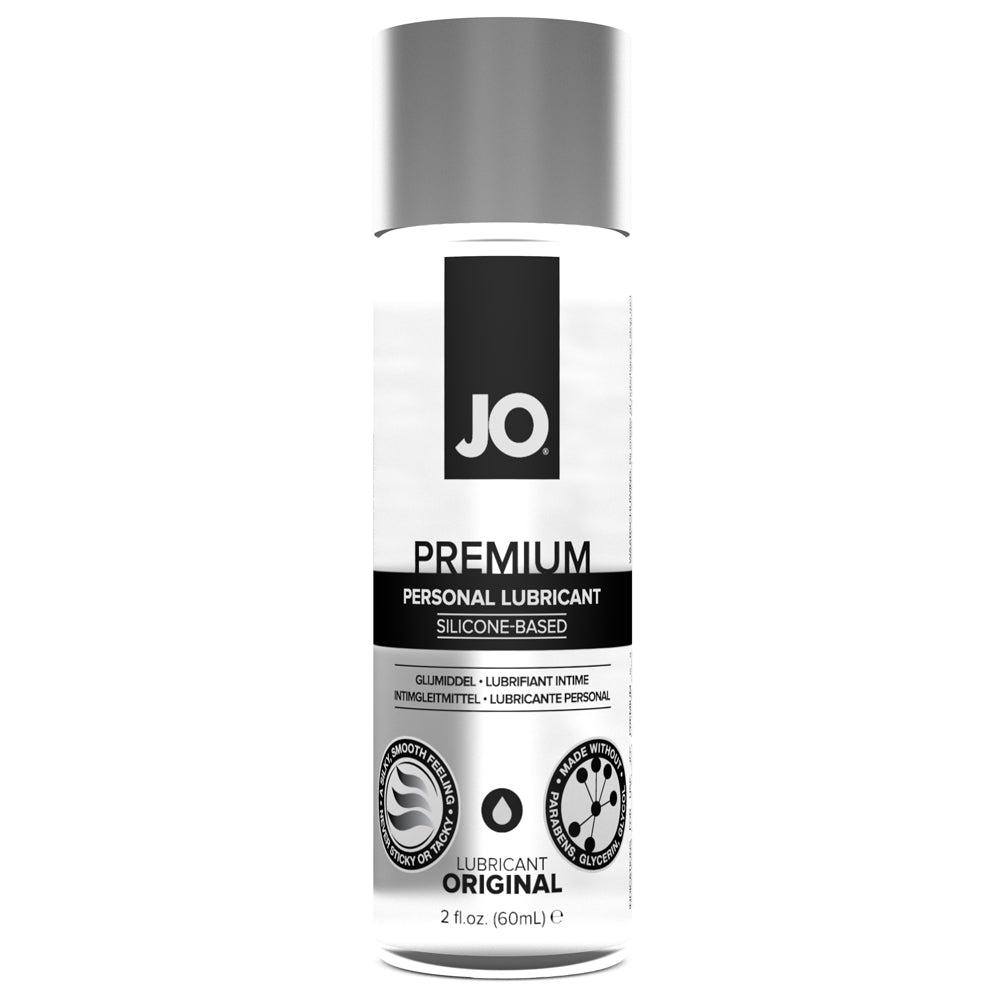 Premium JO Silicone-Based Personal Lubricant - Long-Lasting, Hypoallergenic, Waterproof - Ideal for Massage, Intimacy & Sensual Play