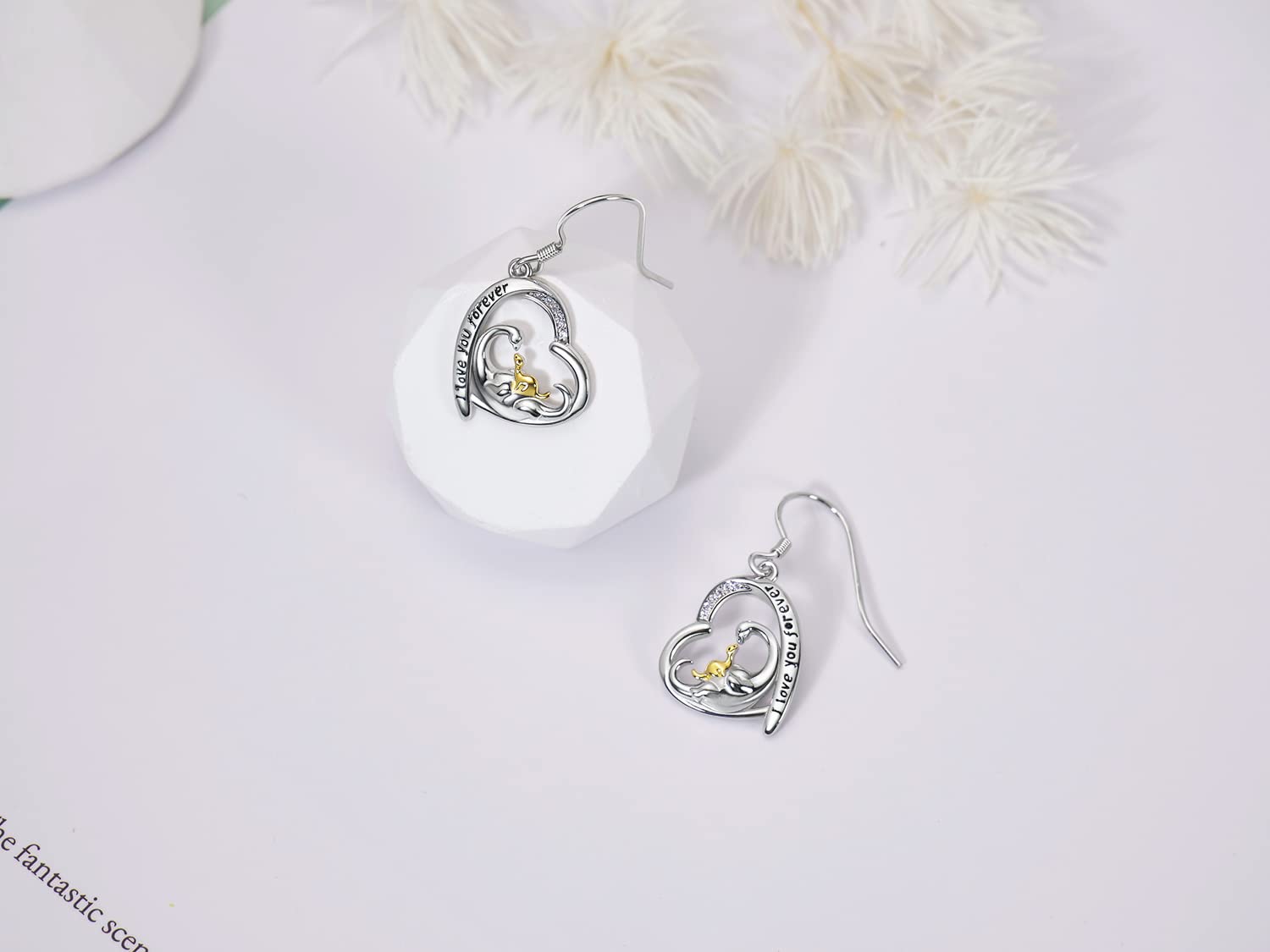 925 Sterling Silver Dangle Earrings for Women - Hypoallergenic Jewelry Gift Set for Girls, Teens, Daughter, Sister & Friends - Perfect for Birthday, Anniversary & Special Occasions - Elegant Everyday Wear & Party Accessories