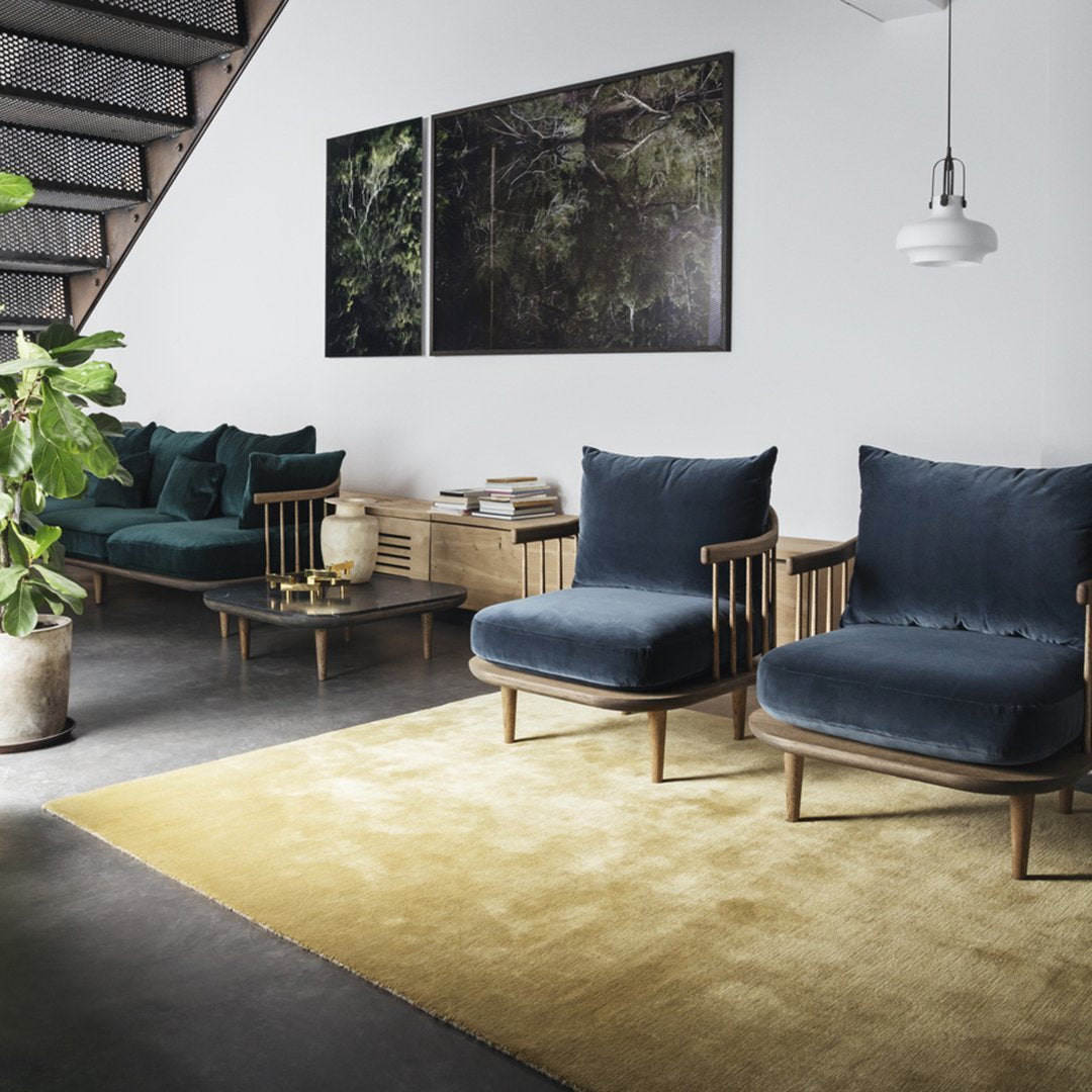 FLY SC12 3-Seater Sofa - Modern Fabric Couch for Living Room, Comfortable Sectional Sofa for Home & Office, Perfect for Small Spaces & Family Gatherings