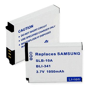 Samsung SLB-10A Rechargeable Battery for Digital Cameras - High Capacity Li-ion Battery Pack - Perfect for Travel, Photography & Outdoor Adventures