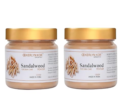 Premium Sandalwood Powder - 100% Pure & Natural for Aromatherapy, Incense & Skincare (2-Pack) | Perfect for Relaxation, Meditation & DIY Beauty Recipes