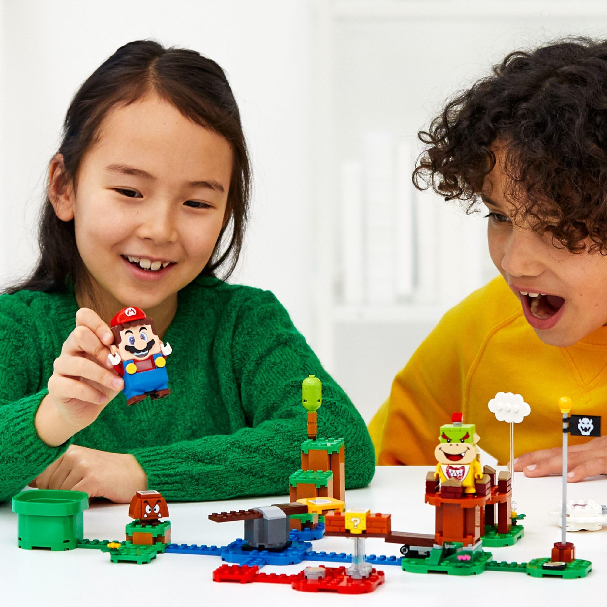LEGO Super Mario Adventures with Mario Starter Course 71360 Building Kit - 231 Piece Interactive Playset with Mario, Bowser Jr. & Goomba Figures | Creative STEM Toy Gift for Kids Ages 6+ | Fun Educational Building Game for Birthday & Christmas | Perfect for Mario Fans & Family Game Nights